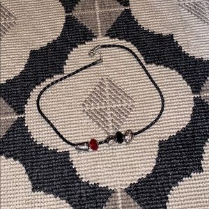 Cheer charm necklace